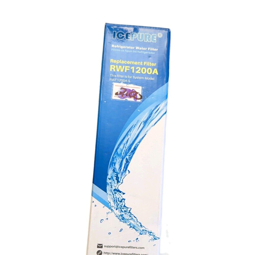 ICEPURE RWF1200A Refrigerator Water Filter 200 gal 6 Month Chlorine T&O